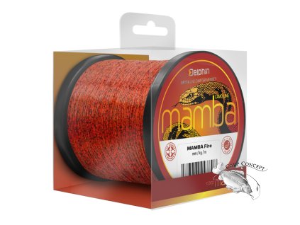 Delphin MAMBA Carp / Fire 0,30mm 7,0kg 600m