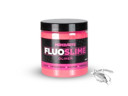 Mikbaits Fluo slime obalovací dip 100g Oliheň