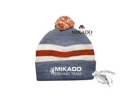 Mikado  zimní čepice Red&White UM-UC004
