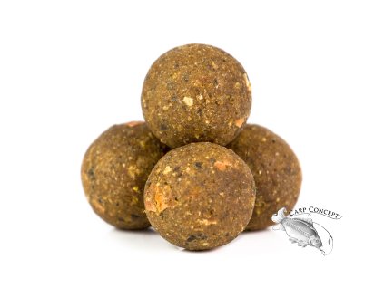 Mikbaits big pack Trvanlivé boilie 20kg LiveriX Mazaná Škeble (Varianta 20mm)