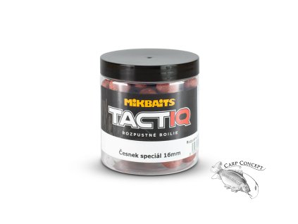 Mikbaits TactiQ rozpustné boilie 250ml Česnek speciál (Varianta 16mm)
