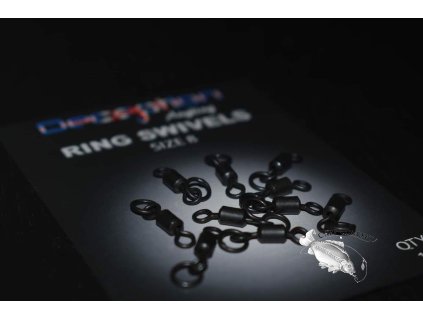 Deception Angling Ring Swivels qty: 10