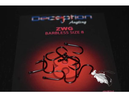 Deception Angling ZWG (Zig hook) Barbless Hook