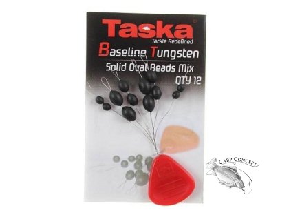 Taska Tungsten Set oválných korálků (4,6,8mm) po 4ks