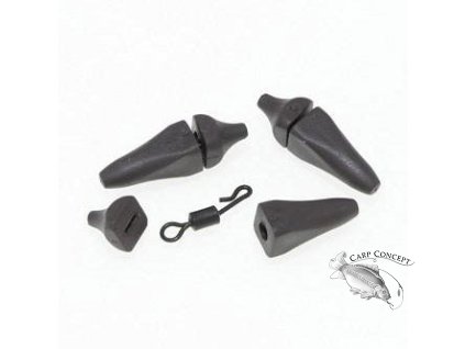 Taska Tungsten Combi rig závažíčko 3ks (Varianta s rychloklipem)