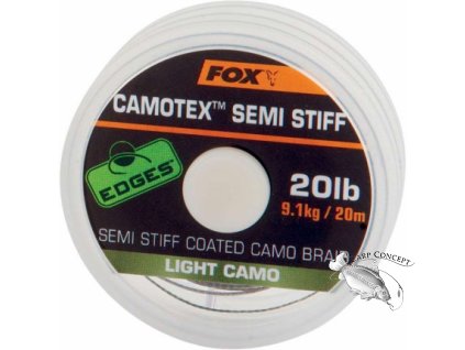 Screenshot 2020 12 04 Fox Návazcová šňůrka Camotex Light Semi Stiff 20lb 20 m vs