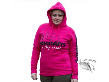 Mikbaits Mikina Ladies team růžová (Varianta S)