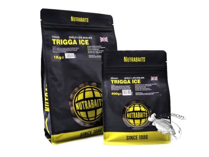 Nutrabaits trvanlivé boilie Trigga Ice 400g (Varianta 15mm)