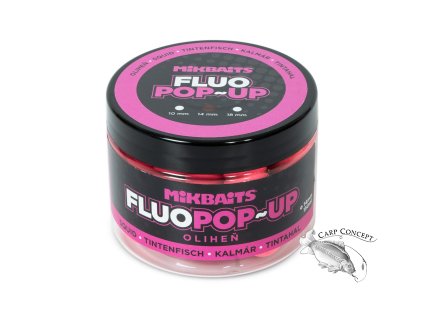 Mikbaits Plovoucí fluo boilie 150ml Oliheň (Varianta 14mm)