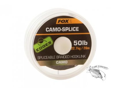 Screenshot 2020 12 07 Fox Návazcová šňůrka Camo Splice Hooklink 50lb 20m