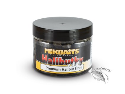 Mikbaits Halibutky v dipu Premium Halibut (Varianta 150ml 8mm)