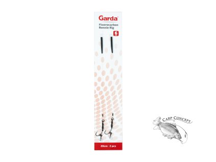 Garda hotové návazce RONNIE FLUOROCARBON RIG 2ks (Varianta č.4)