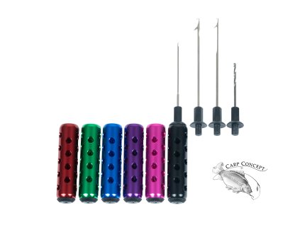 Garda Boilie jehla Metal deluxe 4in1 (Varianta červená)