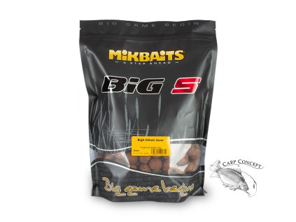 Mikbaits BiG boilie BigS Oliheň Javor (Varianta 1kg 20mm)