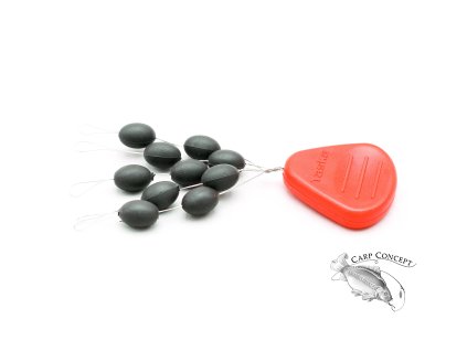 Taska Tungsten Oválné korálky 10ks (Varianta 4mm)