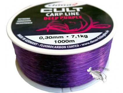 Climax vlasec Cult Carp Line Deep Purple 1000m