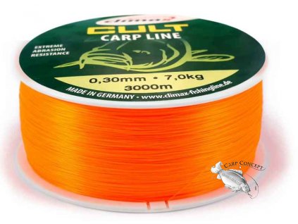 Climax silon CULT Carp Line 600m Fluo-Orange