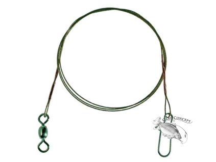 Climax 7x7 ocelové lanko 30cm / 2ks