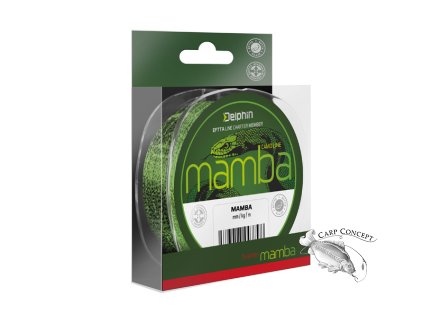 Delphin MAMBA vlasec Feeder / kamufláž 300m