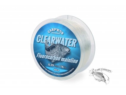 Carp´R´Us Kmenový vlasec Clearwater Fluorocarbon Mainline (Varianta Carp´R´Us Clearwater Fluorocarbon Mainline - 16lb/0,39mm (400m))