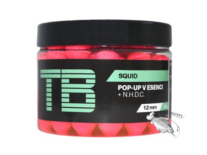 TB Baits Plovoucí Boilie Pop-Up Squid + NHDC 65 g - 12 mm