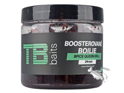 TB Baits Boosterované Boilie Spice Queen Krill 120 g - 16 mm