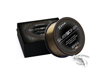 Sonik Vlasec Subsonik Brown 1200m 0,38mm 22lb