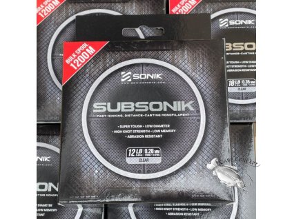 sonik vlasec subsonik clear 1200m 0 41mm 25lb