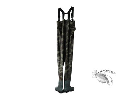 PROS Dětské brodící kalhoty Junior Camo SB06 38