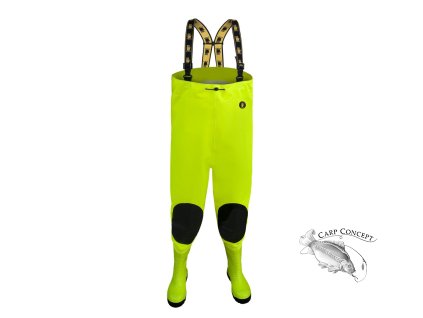 pros brodici kalhoty max fluo zlute 43
