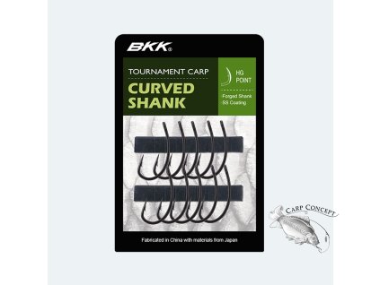 bkk hacek curved shank velikost 8 10ks