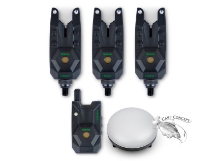 Sonik Sada hlásičů Herox Bite Alarm Set 3+1+ Bite Alarm Light
