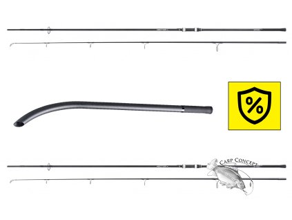 2x Prut Vector Carp MK2 360H + Vrhací tyč Carbo stick - XL