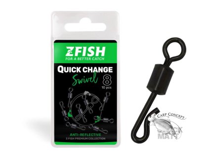 Screenshot 2024 07 18 at 13 21 50 ZFISH Obratlík Quick Change Swivel Matt ZFISH.CZ