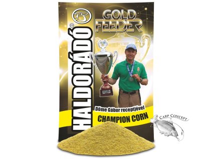 haldorado vnadici smes gold feeder 1kg champion corn