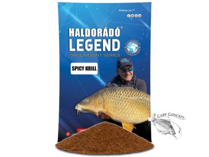 haldorado vnadici smes legend groundbait 800g spicy krill