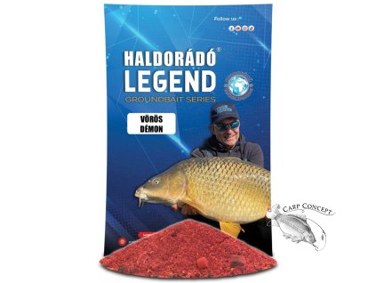 haldorado vnadici smes legend groundbait 800g cerveny demon