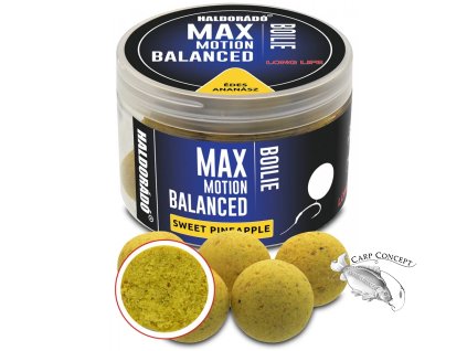 haldorado boilies balanced max motion 70g 20mm sladky ananas