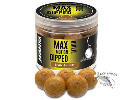 haldorado boilies dipped max motion 80g 20mm spanelsky orech