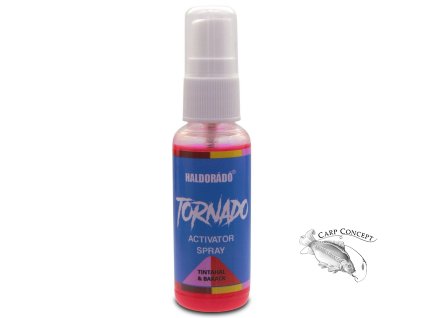 haldorado dip tornado activator spray 30ml chobotnice broskev