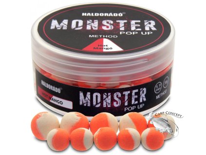 haldorado pop up method monster 30g 9 11mm hot mango