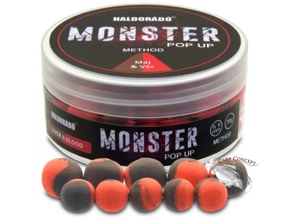 haldorado pop up method monster 30g 9 11mm krvava jatra