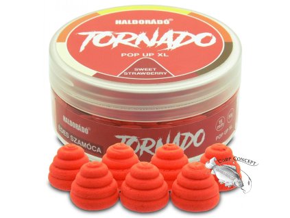haldorado pop up tornado xl 30g 15mm sladka jahoda