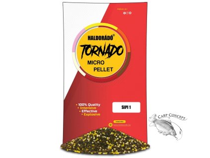 Haldorádó Pelety Tornado Micro Pellets 400g 2mm Sipi1 Citrón-Máta