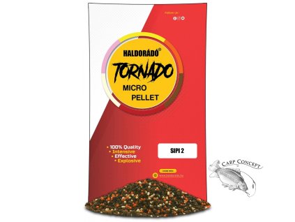 Haldorádó Pelety Tornado Micro Pellets 400g 2mm Sipi2 Pomeranč-Skořice