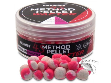 haldorado pelety 4s method pellet wafters 30g 6 8mm 7 9mm chilli cesnek