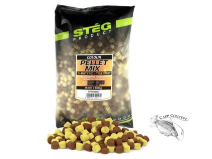 Screenshot 2025 05 21 at 15 25 21 Stég Product Pellet Mix 8 mm 800 g Kyselina maslová Tigrí orech Hobbymalacky.sk