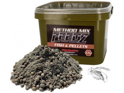 StarBaits Method Mix Feedz Fish & Pellets 1,7 kg