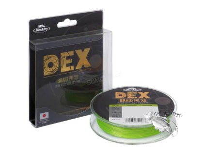 Screenshot 2025 09 10 at 13 54 58 Přívlačová šňůra Berkley DEX Braid PE X8 Chartreuse 0.06mm 5.40kg