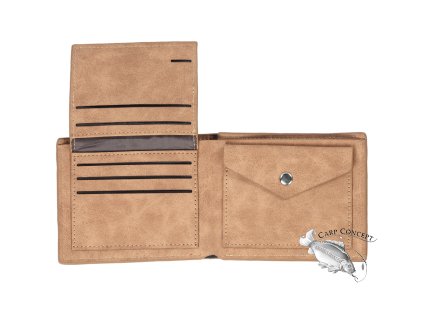 Giants fishing Peněženka hnědá plavající kapr Brown Wallet Swimming Carp